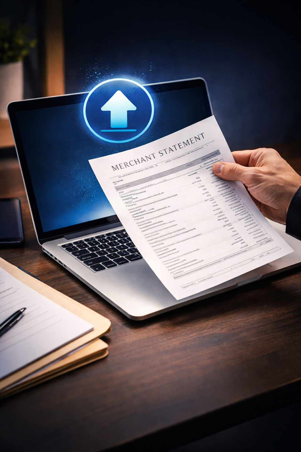 upload recent statements iqpayments.io